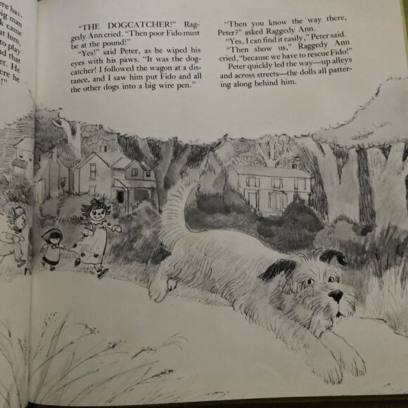 The Raggedy Ann and Andy Storybook Hard Cover 1980 Vintage - Picture 7 of 9